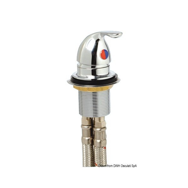 Shower series faucet Oval handle - N°1 - comptoirnautique.com 