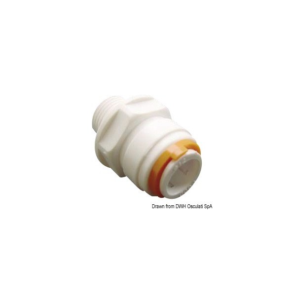 Raccord femelle/mâle de 3/8" - N°1 - comptoirnautique.com