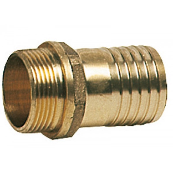 Tappo maschio in ottone fuso da 1/4" x 8 mm - N°1 - comptoirnautique.com