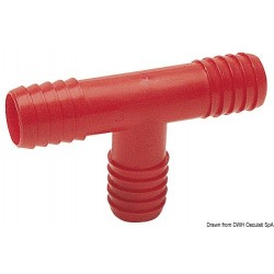 Raccordo a T in nylon da 10 mm