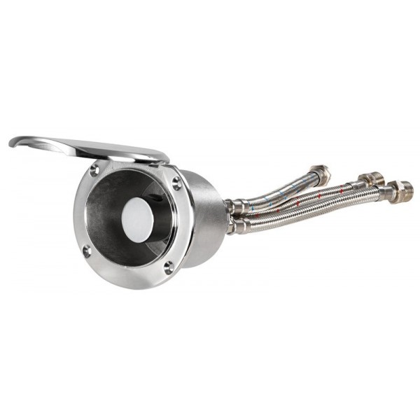 Elissa deck shower box with mixing valve - N°1 - comptoirnautique.com