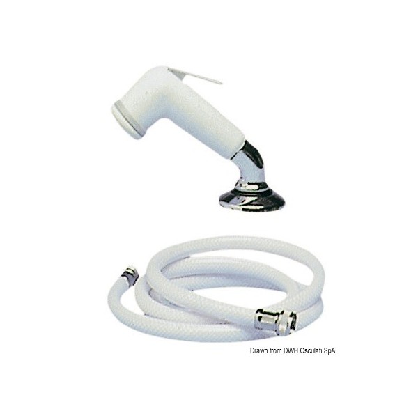 Rubinetto-Doccetta 3/8" 1,5 m  - N°1 - comptoirnautique.com