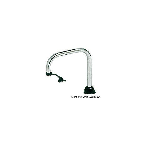 Telescopic aluminium and nylon spout - N°1 - comptoirnautique.com