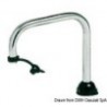 Telescopic aluminium and nylon spout