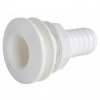 Passe-guscio in plastica bianca con raccordo da 3/4" - N°2 - comptoirnautique.com