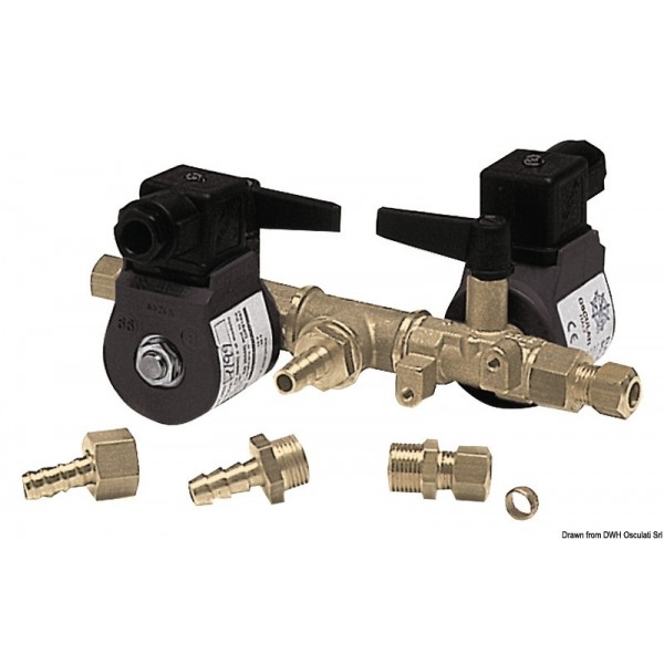 Electrovanne double  - N°1 - comptoirnautique.com