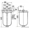 Filtre décanteur diesel/ess  - N°2 - comptoirnautique.com