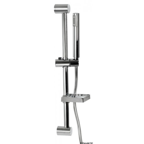 Asta doccia Yuma 150 cm cromata - N°1 - comptoirnautique.com
