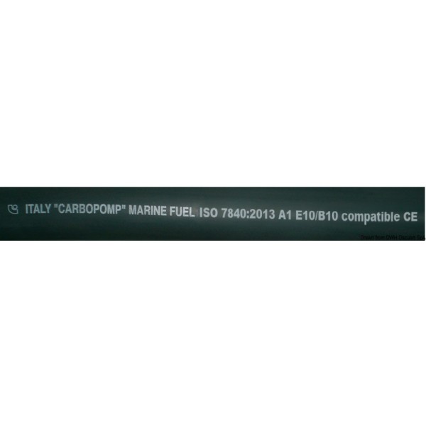 Tuyau lisse p. carburant classe A1 8 x 17 mm - N°1 - comptoirnautique.com