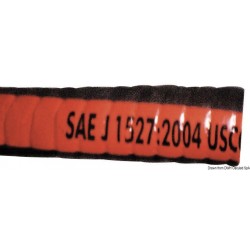 Metal spiral fuel hose 38 x...
