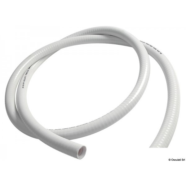 Mangueira sanitária em PVC branco de qualidade superior 38 mm - N°2 - comptoirnautique.com