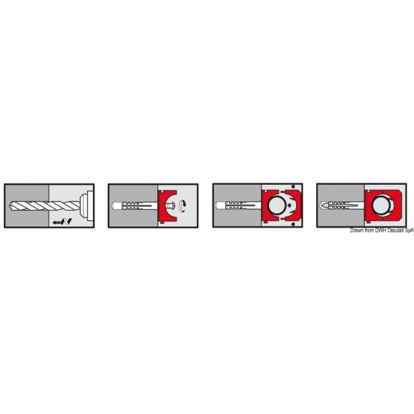 Braçadeira de mangueira para mangueira de 12/16 mm - N°3 - comptoirnautique.com