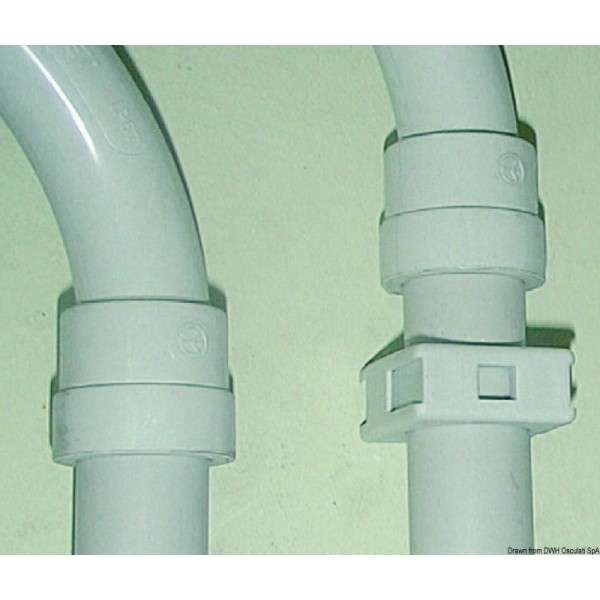 Set of 50 pipe clamps 16/23 mm - N°4 - comptoirnautique.com