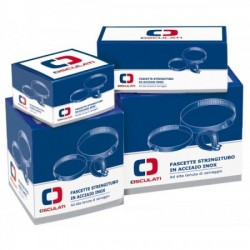 Pack of 10 clamps AISI 316...