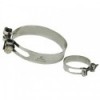 Morsetto per impieghi gravosi in AISI 316 da 82/89 mm - N°1 - comptoirnautique.com