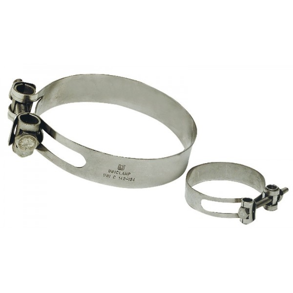 Morsetto per impieghi gravosi AISI 316 74/82 mm - N°1 - comptoirnautique.com