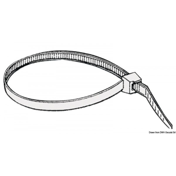 Cuello de nailon de 140 mm - N°2 - comptoirnautique.com