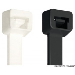 Set of 100 black nylon...