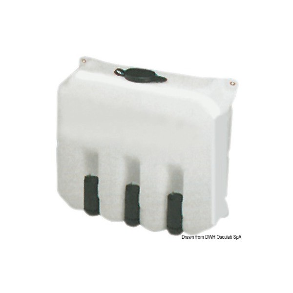 Impianto di lavaggio-9,7 l 2 pompe da 12 V  - N°1 - comptoirnautique.com