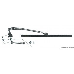 Tergicristallo-manuale 280 mm 