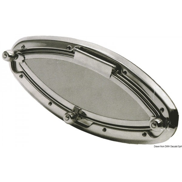 Cannocchiale ellittico AISI316 BOMAR Flagship 457x197 mm - N°1 - comptoirnautique.com