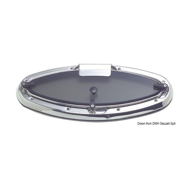 Cannocchiale ellittico AISI316 BOMAR Flagship 495x219mm - N°1 - comptoirnautique.com