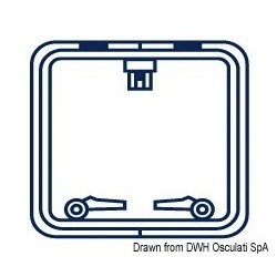 Deck hatch cover 330 x 330 mm