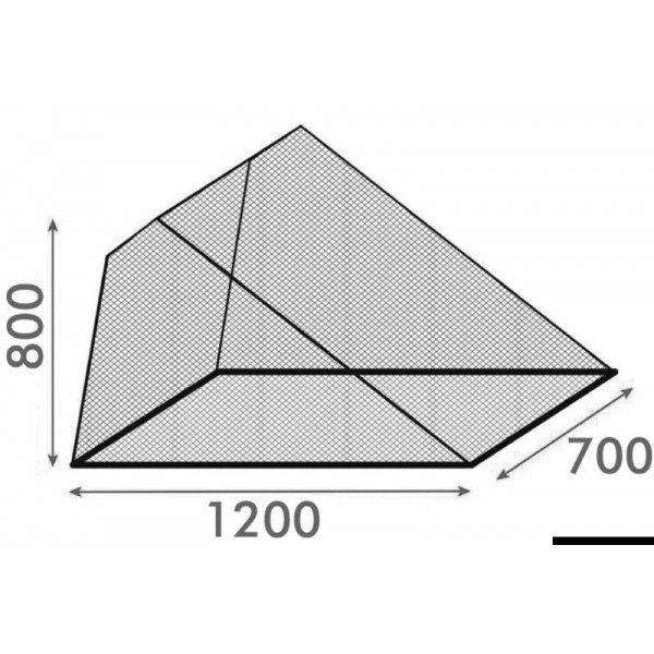 Tenda anti-zanzare pannelli esterni 700x1200mm   - N°2 - comptoirnautique.com