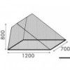 Tenda anti-zanzare pannelli esterni 700x1200mm   - N°2 - comptoirnautique.com