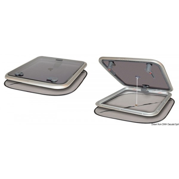 Tenda oscurante e zanzariera 350 x 350 mm - N°1 - comptoirnautique.com