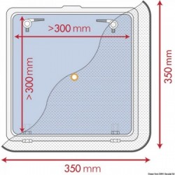 Zanzariera 350 x 350 mm