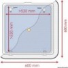 Zanzariera 600 x 600 mm - N°2 - comptoirnautique.com