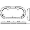 BOMAR Oblò ovale Flagship 216 x 444 mm - N°2 - comptoirnautique.com