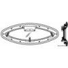 BOMAR Oblò ovale Flagship 160 x 425 mm - N°2 - comptoirnautique.com