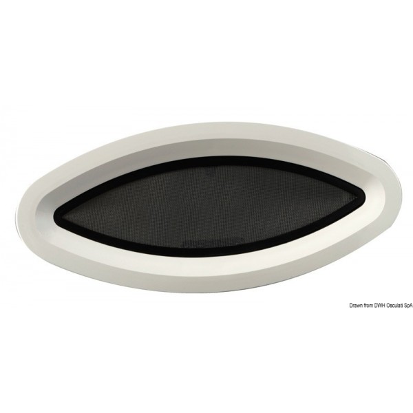 BOMAR Finestra ovale BOMAR 209 x 468 mm - N°1 - comptoirnautique.com