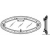BOMAR Finestra ovale BOMAR 209 x 468 mm - N°2 - comptoirnautique.com