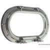 Finestra ovale in ottone cromato 265 x 435 mm - N°1 - comptoirnautique.com