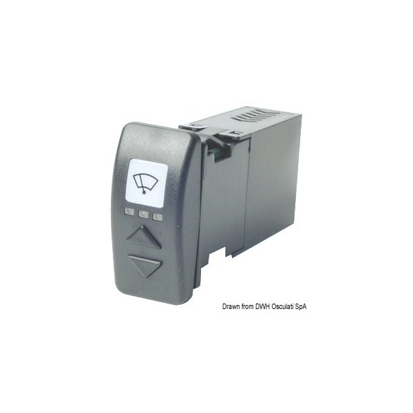 Interruttore per 1 tergicristallo-15 A  - N°1 - comptoirnautique.com