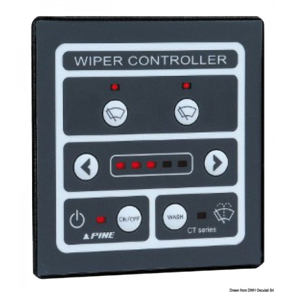 Control panel for 2 wipers - N°1 - comptoirnautique.com 