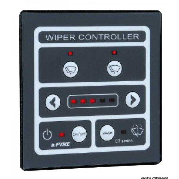 Panel de control para 2 limpiaparabrisas - N°1 - comptoirnautique.com