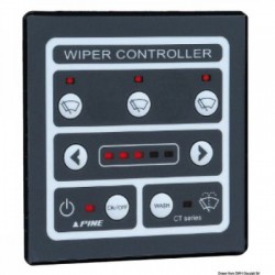 Control panel for 3 wipers