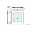 Ocenair SkyScreen di superficie per BOMAR round 518 W - N°2 - comptoirnautique.com
