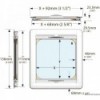 Cortina e rede mosquiteira Oceanair para Lewmar 20  - N°2 - comptoirnautique.com