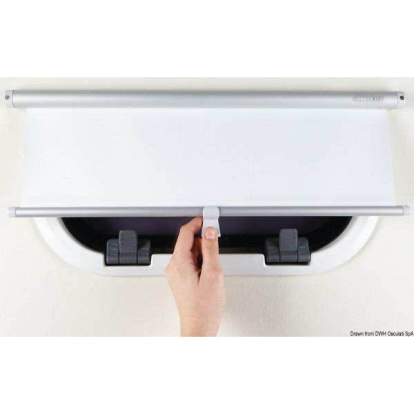 Rideau à enrouler Oceanair 460 x 320 mm Boîtier du rouleau blanc - N°3 - comptoirnautique.com