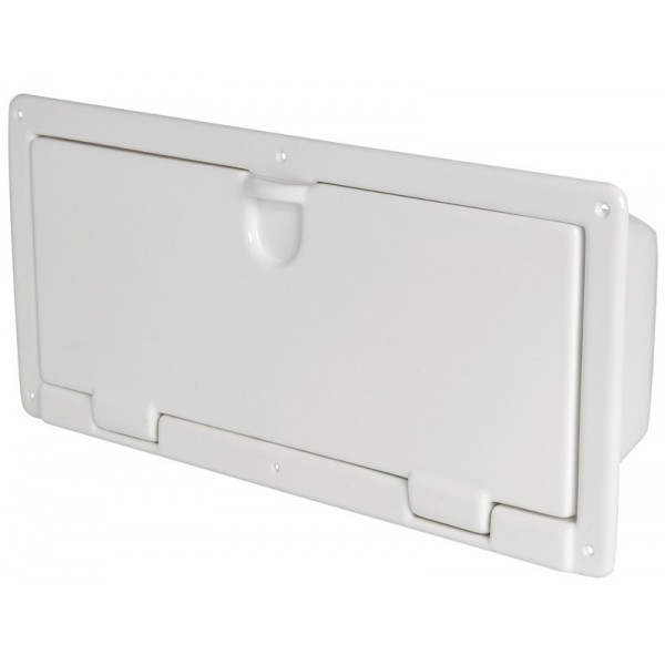 Carcasa de ABS blanco pulido 540 x 244 x 116 mm - N°1 - comptoirnautique.com