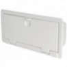 Polished white ABS shell 540 x 244 x 116 mm