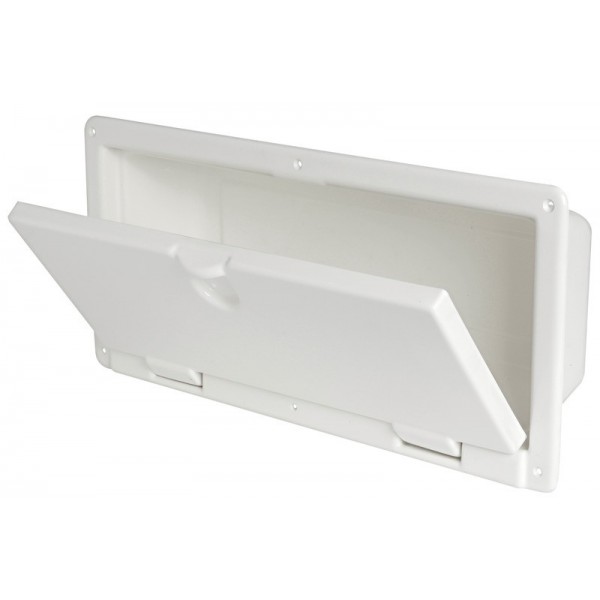 Concha em ABS branco polido 540 x 244 x 116 mm - N°2 - comptoirnautique.com