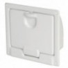 Polished white ABS shell 220 x 195 x 70 mm
