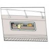 Tasca laterale in rete ABS bianca 540 x 244 x 120 mm - N°2 - comptoirnautique.com