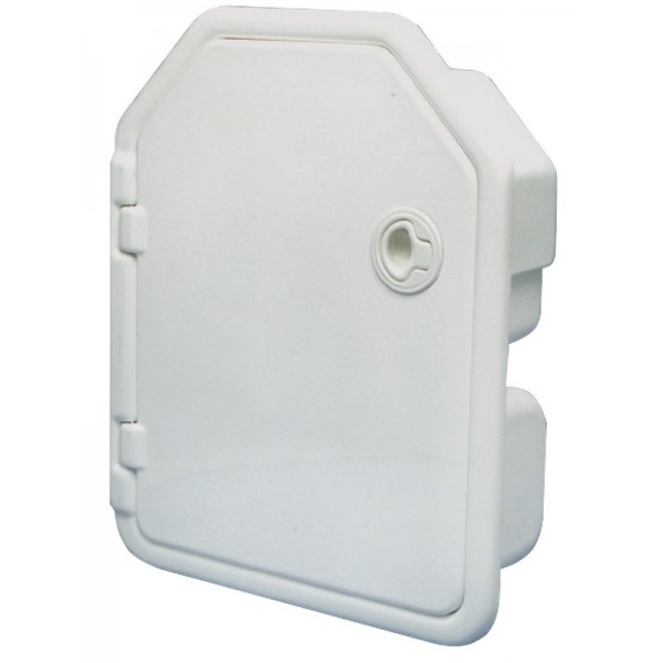 Caja de extintor doble ABS blanco - N°2 - comptoirnautique.com 